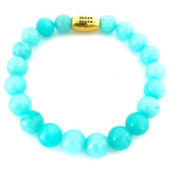 Aqua Ibiza armbandje met Goud