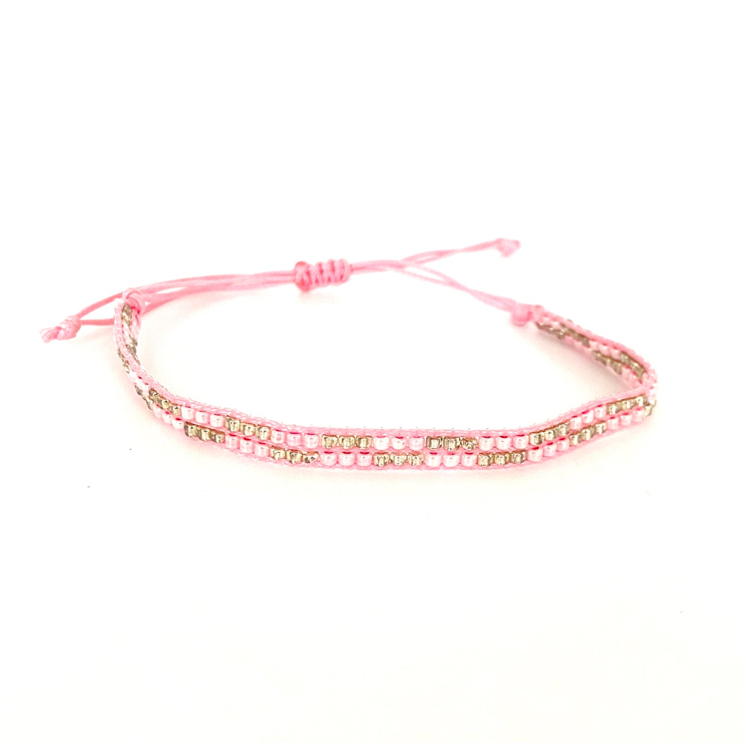 Vriendschap armbandje roze