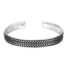  Silver Bali Bangle