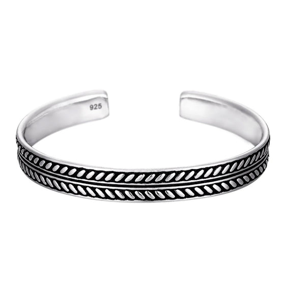 Silver Bali Bangle