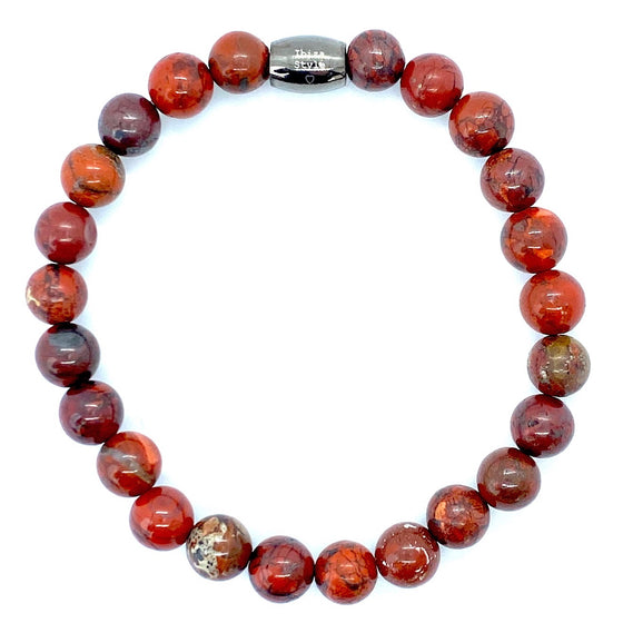 Red Jasper bracelet Ibiza Style