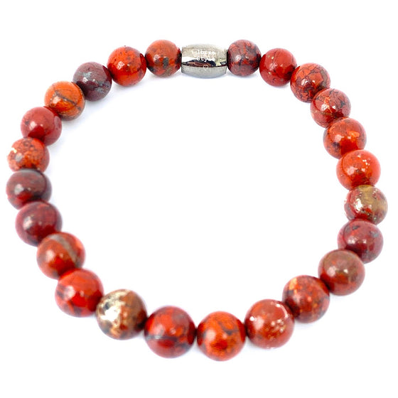 Red Jasper armband Ibiza Style