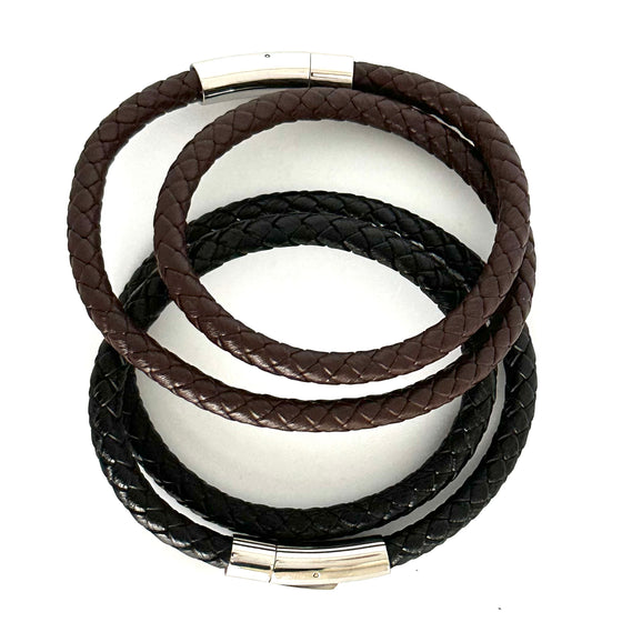 Braided Leather bracelet